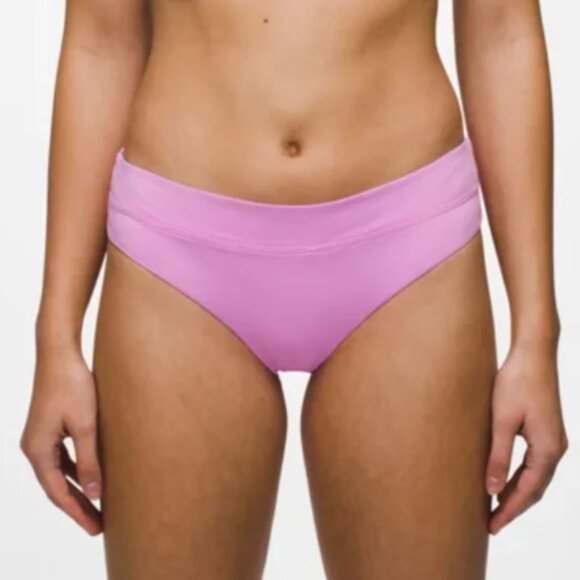 Prana Women's Summer Wave Bikini Bottom In Pink Size XL NWT - Picture 1 of 11